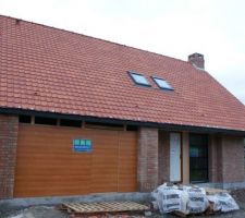 Peinture planche de rive de devant