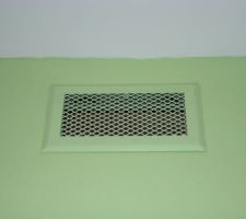 Grille de ventilation d'habitacle supérieure