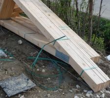 Charpente non protégée