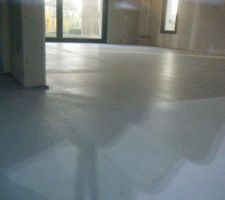 Chape apr&egrave;s 3 jours de s&eacute;chage.