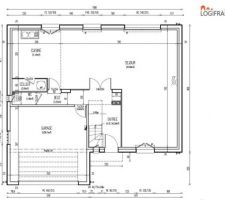 Plan intérieur du RDC