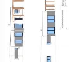 Voici la perspective exterieur de notre futur maison !