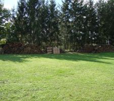 Une partie du terrain