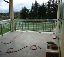 Garde corps aluminium