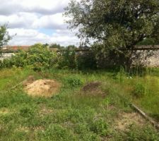 Terrain avant travaux