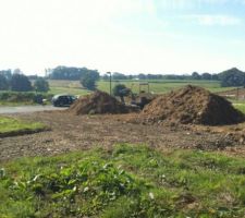 Samedi 8 Septembre 2012 : Suite et ach&egrave;vement du chemin d'acc&egrave;s