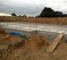 Mardi 2 Octobre 2012 : Le vide sanitaire se monte !