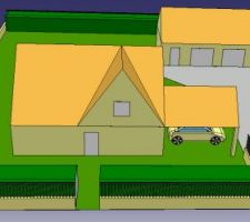 IMPLANTATION MAISON 3D