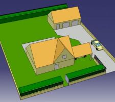 IMPLANTATION MAISON 3D