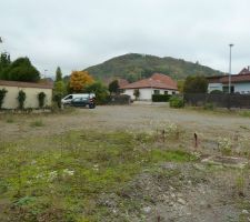 Le terrain nu avant les travaux