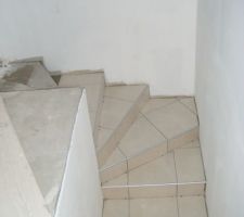 Carrelage escalier