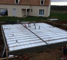 Poutrelles et hourdies