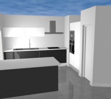 Cuisine V2... On r&eacute;fl&eacute;chit encore...