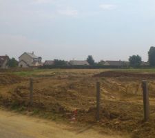 Bassin d?&eacute;vacuation en cours de r&eacute;alisation...