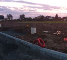 Viabilisation du terrain achev&eacute;e