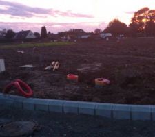 R&eacute;alisation des trottoirs