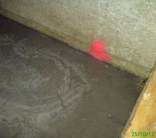 Vue avant d&eacute;coffrage &agrave; l'angle de la maison