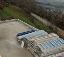 Terrasse vu des chambres