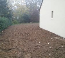 Côté gauche de la maison