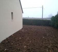 Côté gauche de la maison