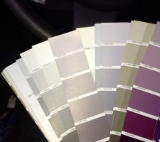 Étape choix des couleurs...