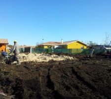 Début des travaux depuis 2 heures...
