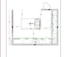 Plan du projet de cuisine