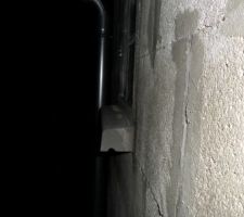 Appui de la brique de verre