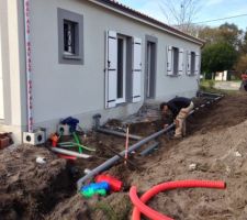 Raccordements et terrassement