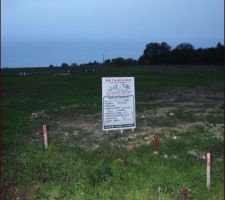 Panneau d'affichage du permis