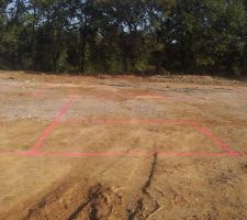 Trac&eacute; des fondations