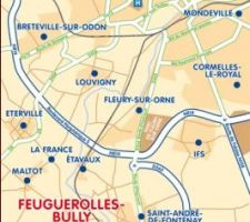Situation géographique du village.