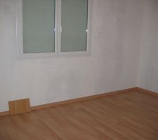 Parquet de notre chambre