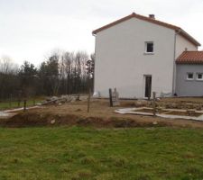 Positionnement des deux bassins aquatiris