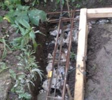 Les fondations de la court anglaise