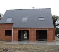 Vue du jardin, façade ouest