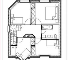 PLan de  l'etage