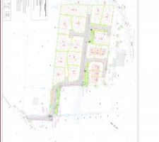 Plan masse des terrains le notre sera le n°1