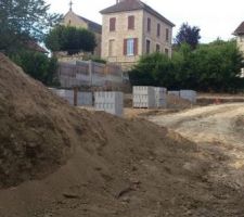 Livraison des moellons