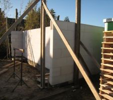 Abri &agrave; b&ucirc;ches (arri&egrave;re du garage)