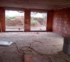 Le salon c&ocirc;t&eacute; "Sud"...