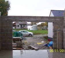 Entrée garage