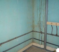 Plomberie neuve salle d'eau.