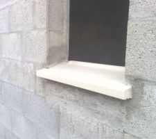 Mise en place des bords de fenetres