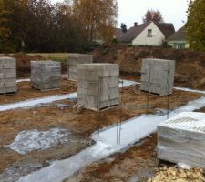 19 novembre 2012 les fondations sont coul&eacute;es !!!