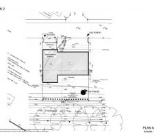 Implantation de notre maison contemporaine