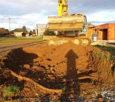 Premier coup de pelle!!!