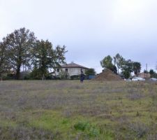 Implantation de la maison - Vue NORD