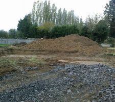 1&egrave;re &eacute;tape de la maison : elle se dessine tout doucement !!!