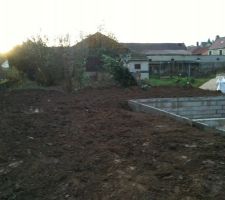 Remblaiement des terres